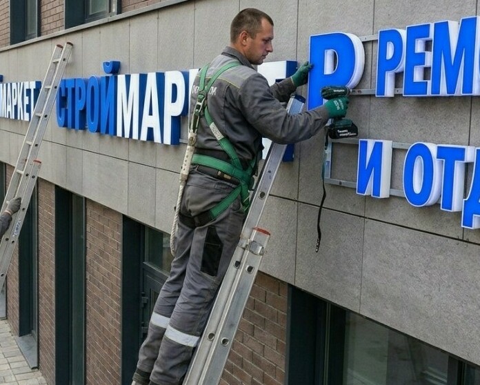 Монтаж/демонтаж рекламы